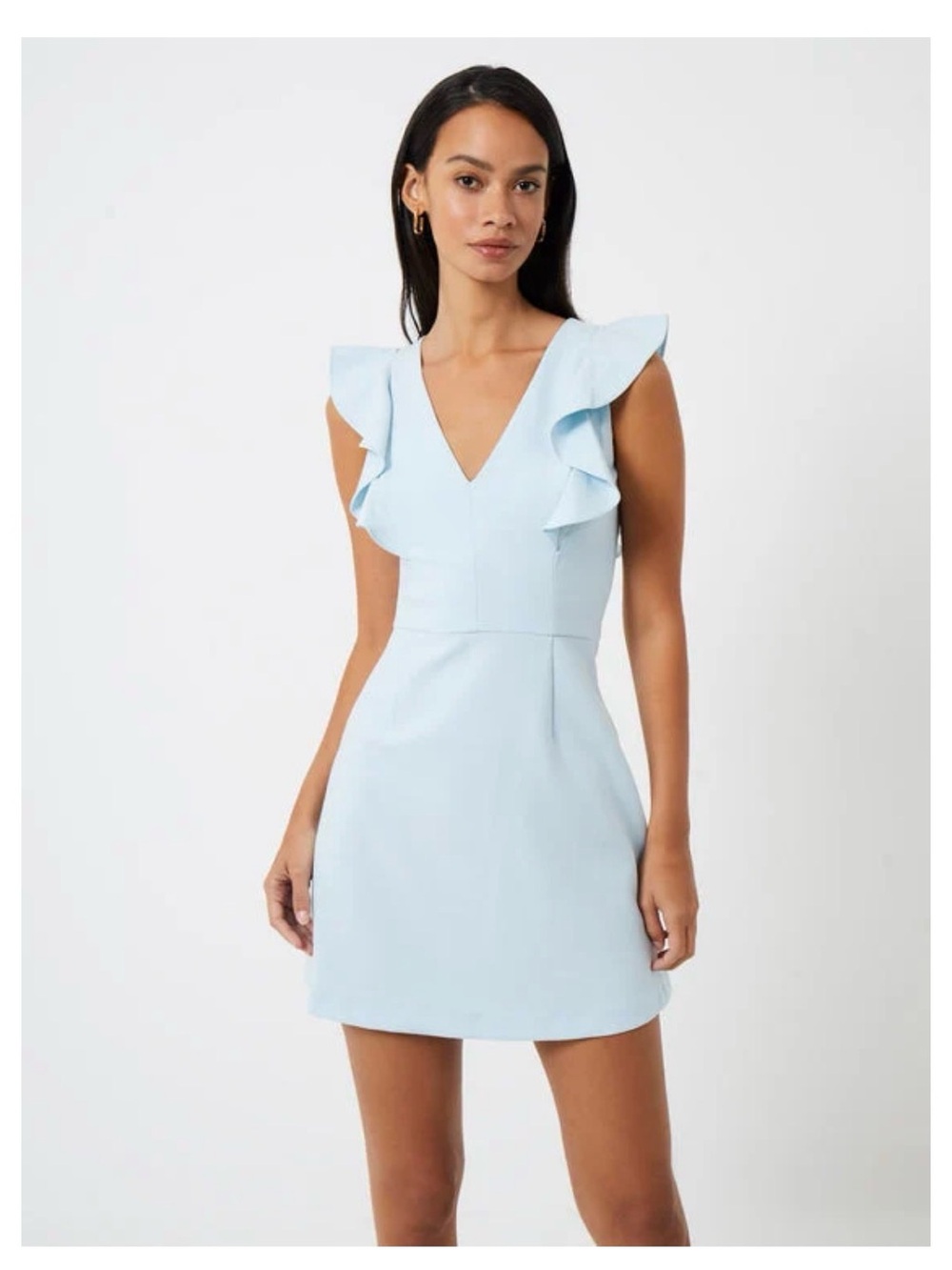 French Connection Cameron Dress in light blue size 6